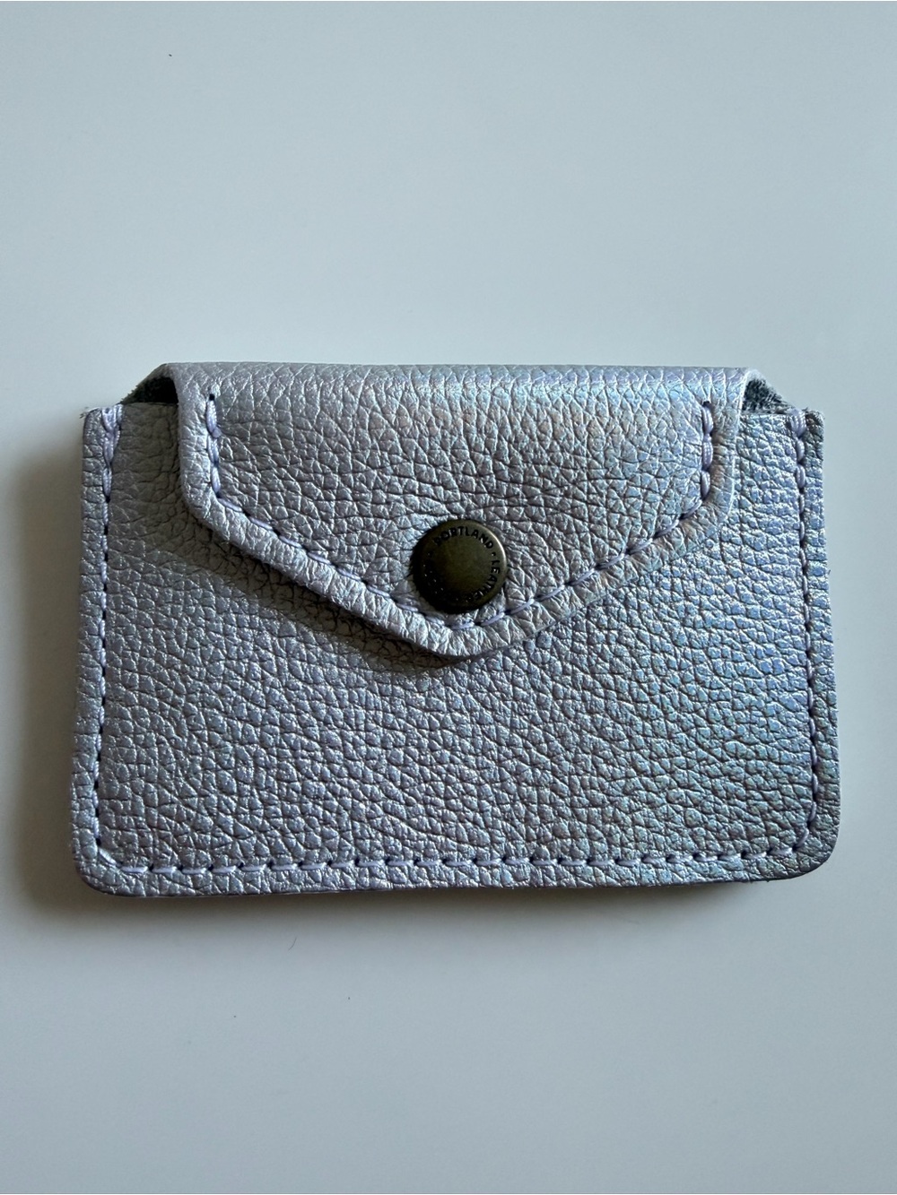 RARE UNICORN 🦄 Portland Leather Goods Classic Lovebug Wallet in Moonbeam 🌙 NWOT